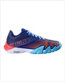 Babolat Jet Premura 2 Heren Padel Schoenen Blauw/Rood Maat 40.5