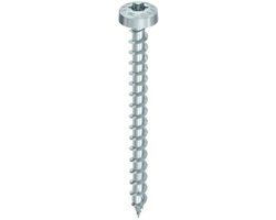 HECO TOPIX-Plus spaanplaatschroef 3,5x16mm - cilinderkop - verzinkt - voldraad - T20 - 60203 (Per 1000 stuks)