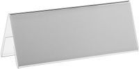 Europel Naamkaartjes houder 2-zijdig L-model – 150 × 55 mm – Set van 10