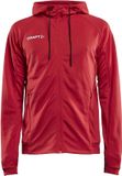 Craft Evolve Jas Met Kap Heren - Rood | Maat: XS
