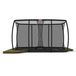 Berg Champion Flatground Trampoline - 410 cm - Grijs - Rechthoekig - Met Veiligheidsnet Deluxe XL - 2022 Model