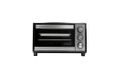 BEHOME Elektrische oven met circulatie, klein, 48 l, temperatuur tot 230 graden, timer 60 min, elektrische tafeloven met grillrooster, bakplaat en grilllifter inbegrepen, anti-aanbaklaag, dubbel glas