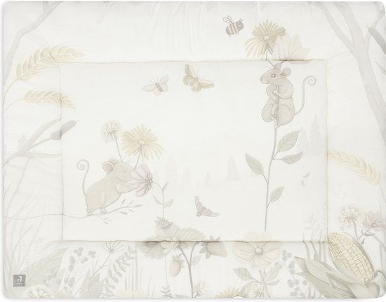 Jollein Boxkleed 75x95cm Dreamy Mouse - Multicolor