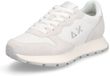 Sun68 Dames Sneaker Ally Glitter Textiel wit grijs