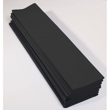 Clairefontaine 901029C Crêpepapier Zwart 50x200cm