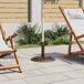Maison Exclusive Parasolstandaard, brons, 44x44x31 cm, gietijzer