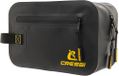 CRESSI Lyos Dry Pouch Black - Waterdichte multifunctionele tas van zwart PVC-zeil, ontworpen voor transport en bescherming van verschillende voorwerpen en accessoires tegen water, zand, stof en vocht
