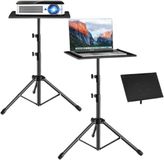 All4gadgets Support de sol pour projecteur / Support pour ordinateur portable – Pliable et portable – Pour projecteurs, ordinateurs portables, DJ et présentations Convient pour : Ordinateur portable et Macbook