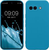 kwmobile telefoonhoesje geschikt voor Google Pixel 9a - TPU Back Cover - Caribisch Blauw