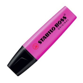 Stabilo Boss Original - Markeerstift - Zwart, Paars