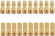 Yunique Nederland 10 paires connecteur banane 3 mm modèle de batterie RC Lipo - Or