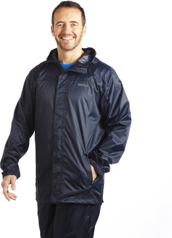 Regatta Pack-It - Regenbroek - Heren - XS - Blauw