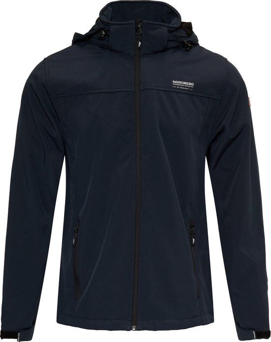 Nordberg Eldgrim - Softshell Outdoor Zomerjas Heren - Navy - Maat 4XL
