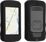 kwmobile hoes geschikt voor Bryton Rider 750 - Siliconen beschermhoes voor fietsnavigatie - zwart