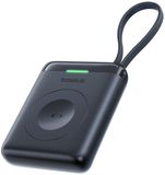 Baseus EnerFill FW11 - Powerbank - Magnetisch Draadloos Opladen - Ingebouwde USB-C Kabel - 1640 mAh - Zwart