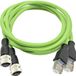TREND Networks Câble adaptateur PROFINET RJ45-M12 codé D