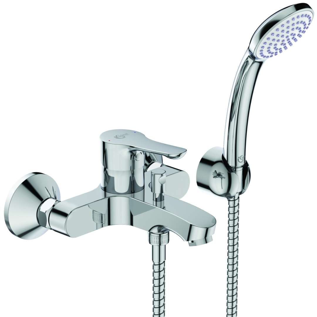 Ideal Standard Alpha - Opbouw badkraan met toebehoren, chroom