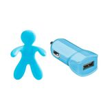 Celly GIULIOCESARELB Universele Auto Oplader Blauw Sigarettenaansteker 1A USB