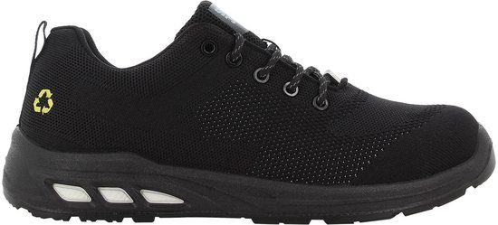 safety jogger Ecofitz werkschoenen S1P Safety Jogger - Maat 42 - Zwart - Mannen