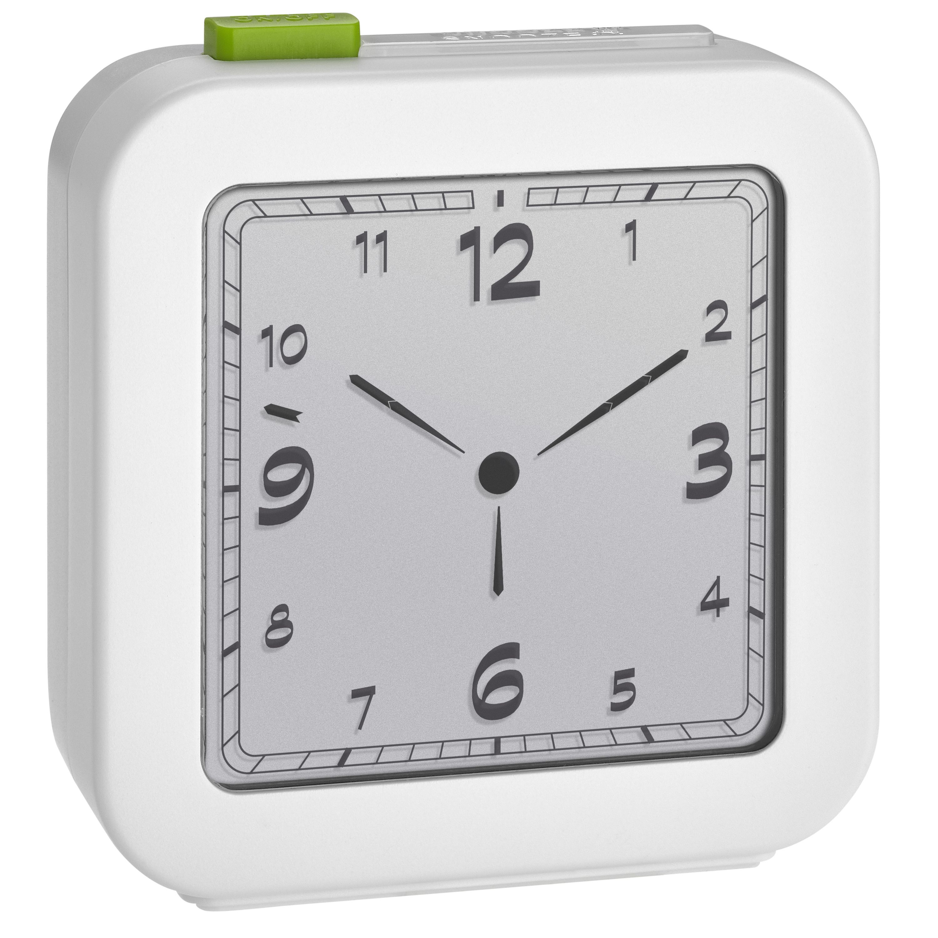 TFA 60.010611 Wekker LCD Wit, Groen