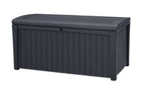 Keter Borneo Boîte de rangement Rectangulaire Plastique Gris clair