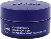 Nivea Serie - Nachtcrème - 24H Hydratatie - Droge en Gevoelige Huid - 50 ml