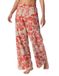 SCHIESSER Pyjamabroek ' Mix & Relax ' beige / donkeroranje / vuurrood
