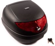 VINZ Helmets VINZ Torino Topkoffer / Topcase - Koffer voor Scooter of Motor - incl. Montage materiaal - 24 Liter (1 helm)