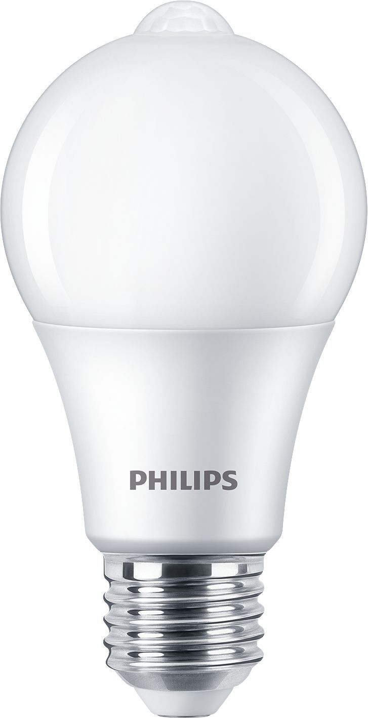 Philips LED Sensor 60W E27 Warm White Light Bulb