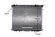 MAHLE CR 208 000S Radiateur du moteur