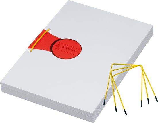 Djois Pli - Fix archiefbinder - geel - 100 stuks