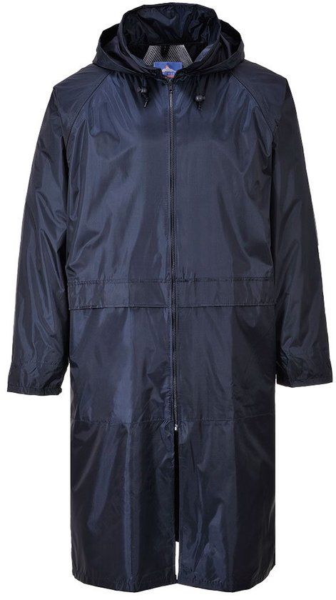 Portwest Regenjas Lang Model Donkerblauw Maat L