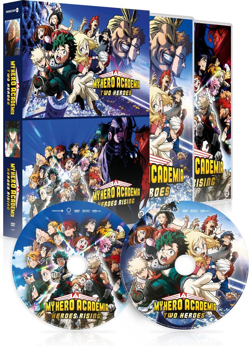 PIAS Nederland My Hero Academia Two Heroes & Heroes Rising - 5400863053574