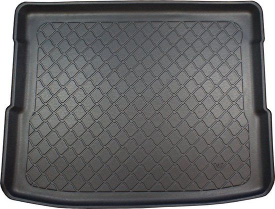 Kofferbakmat Ford Tourneo Courier 2013-2023 - Zwart - Kunststof