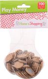 Johntoy Home & shopping speelgeld, 100 munten in net