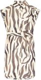 Garcia Jurk Jurk Met Print Q260088 2082 Turtledove Dames Maat - XS