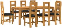 vidaXL - Bartafel - Zwart - Kunststof