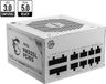 MSI MAG A850GL PCIE5 BLANC, 850W, ATX 3.0, PCIe 5.0, Entièrement modulaire, 12VHPWR