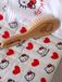 HELLO KITTY houten babyborstel bruin