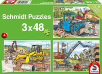 Schmidt Puzzle Mes camions préférés 3 x 48 pièces