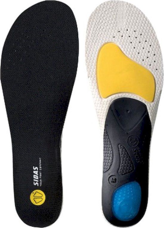 SIDAS 3D Football Inlegzolen Transparant Leer Unisex 44/45