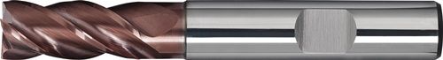 Promat Nordwest AG Promat/Tecwerk Schachtfrees | DIN 6527 L | nominale-d. 8 mm inzetlengte 25 mm | VHM TiAlN DIN 6535 HB | snedeaantal 4 lang - 4000866525