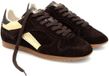 Boax TRACK 7009 Dames Suède Sneakers - Bruin