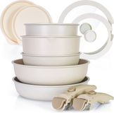 Glissimo Set de casseroles en céramique de 15 pièces