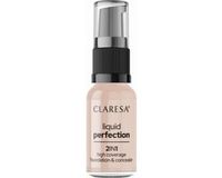 CLARESA Liquid Perfection 103 Cool Medium 2 in 1 Foundation & Concealer
