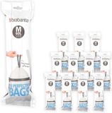 Brabantia PerfectFit Vuilniszakken - 60 l - Code M - 120 stuks