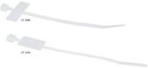 ACT kabelbinders voor markeringslabel, lengte 100 mm, breedte 2,5 mm CT1300