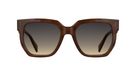 Liu Jo LJ838SR Striped brown 52/19/140 Vrouw Zonnebrillen