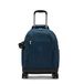 Kipling Trolleyrugzak met laptopvak Back To School New Zea Wheeled Backpack 26L True Blue Tonal donkerblauw 46cm