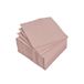 Homéa Set van 40 microwafelcocktailservetten, 2-laags, 25 x 25 cm, blush